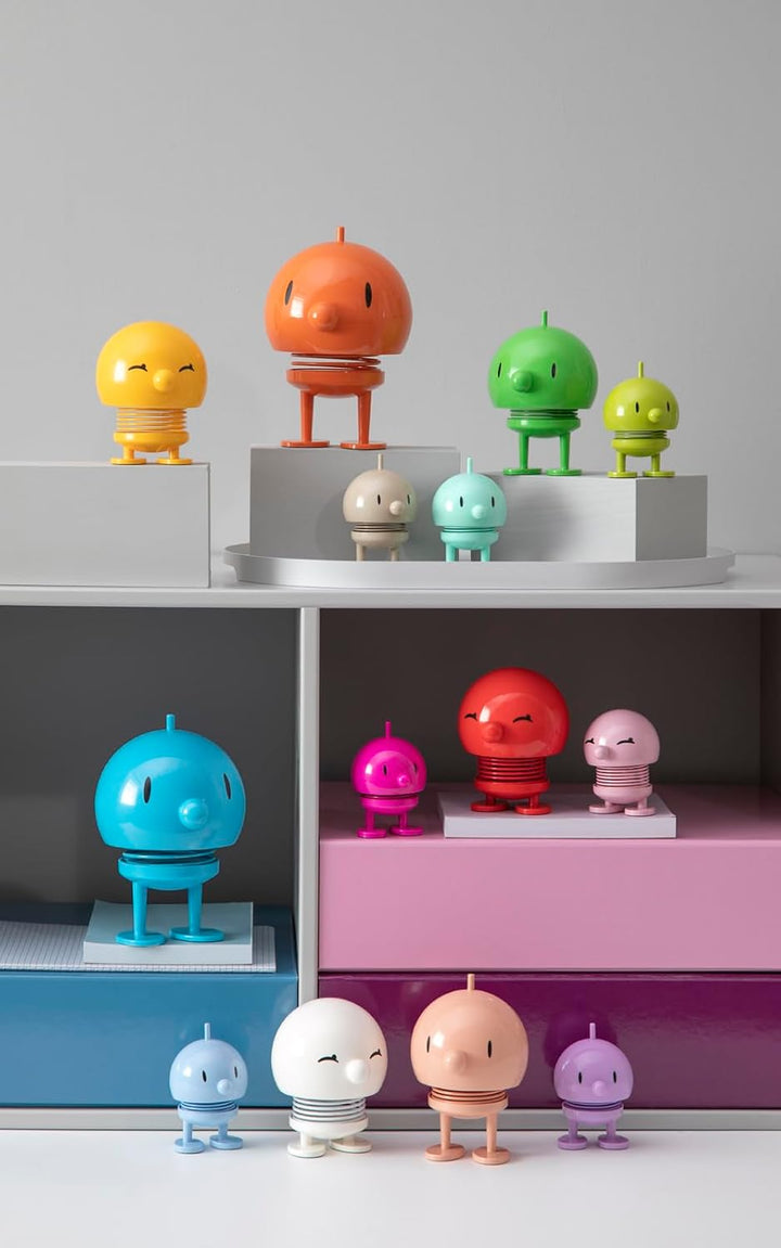Hoptimist Bimble Wackelfigur & Glücksbringer, Skandinavische Deko Figuren für Wohnzimmer, Schreibtis