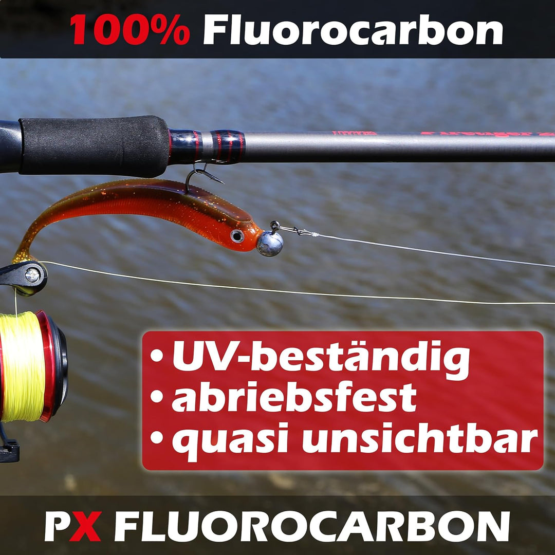 100% PX Fluorocarbon Vorfach 30m 0,20/0,25/0,30/0,35/0,40mm - fluorocarbon Schnur- für Fische unsich
