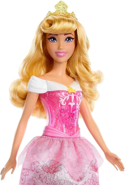 Disney Princess HPG74 - 13 Prinzessinnen-Modepuppen mit Glitzerkleidung und Accessoires, inspiriert
