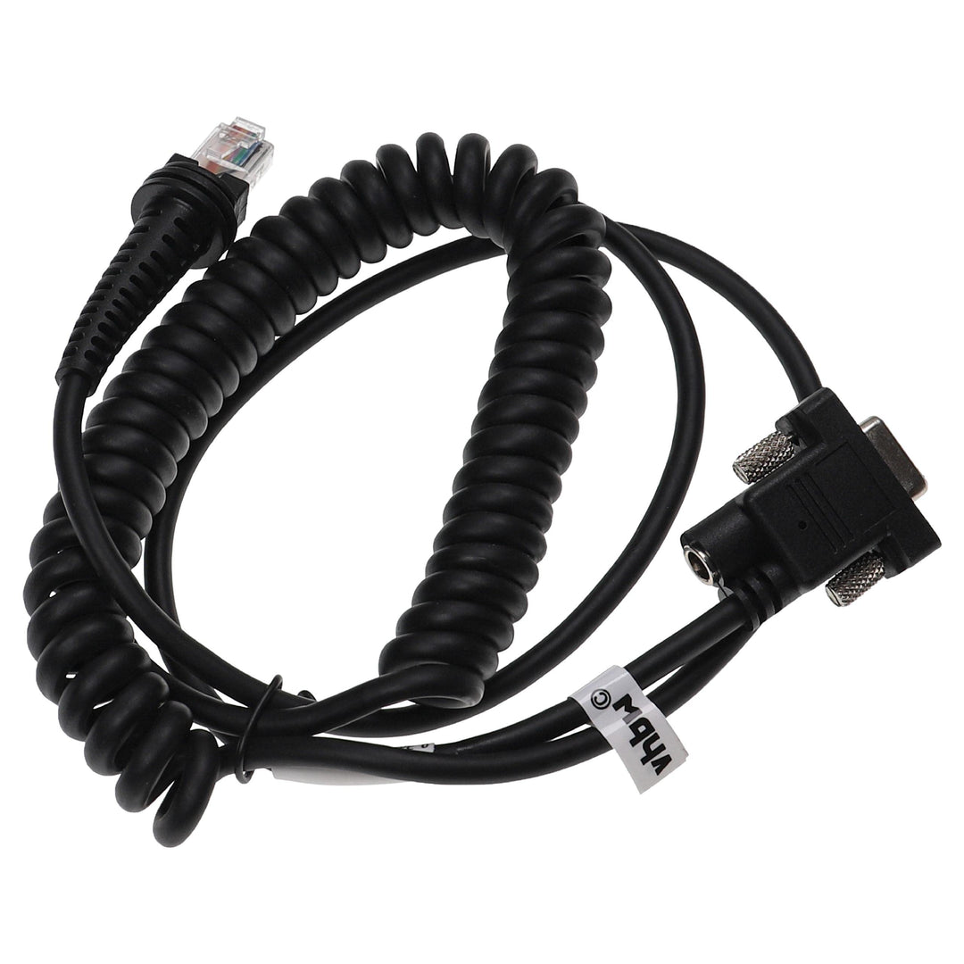 vhbw Datenkabel RJ45 Stecker auf RS232 Stecker kompatibel mit Datalogic Gryphon D100, D200, M100 Bar