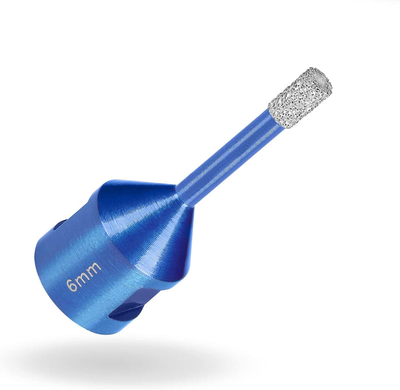 Profi Fliesenbohrer 6mm x M14 - Diamantbohrer für harte Fliesen, Feinsteinzeug uvm. Diamantbohrkrone