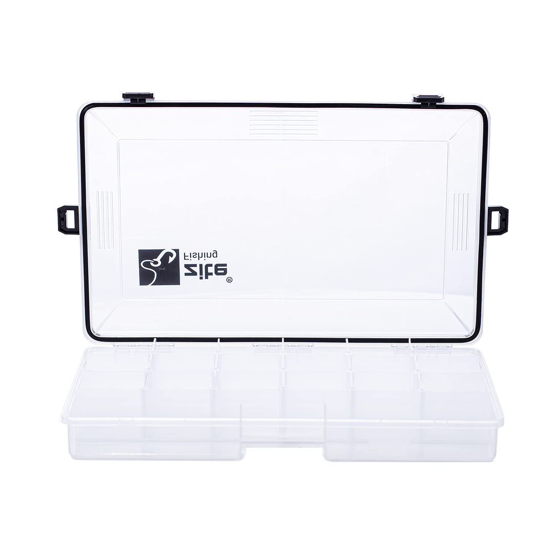 Zite Fishing Tackle-Box Wasserdicht - Kunstköder-Box Angelbox Tacklebox für Angel-Zubehör Hardbaits