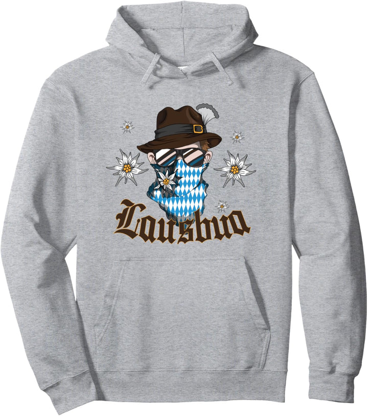 Österreicher Schweizer Bayer Frechdachs Spass Outfit Lausbua Pullover Hoodie