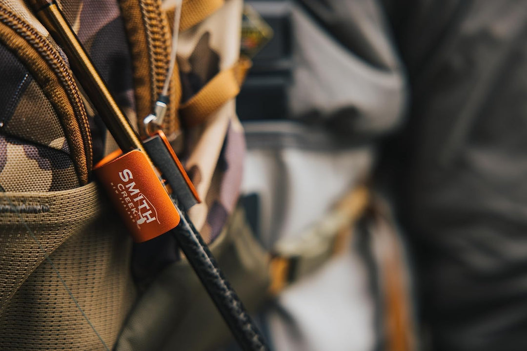 Smith Creek Rutenclip mit Zinger Orange, Orange