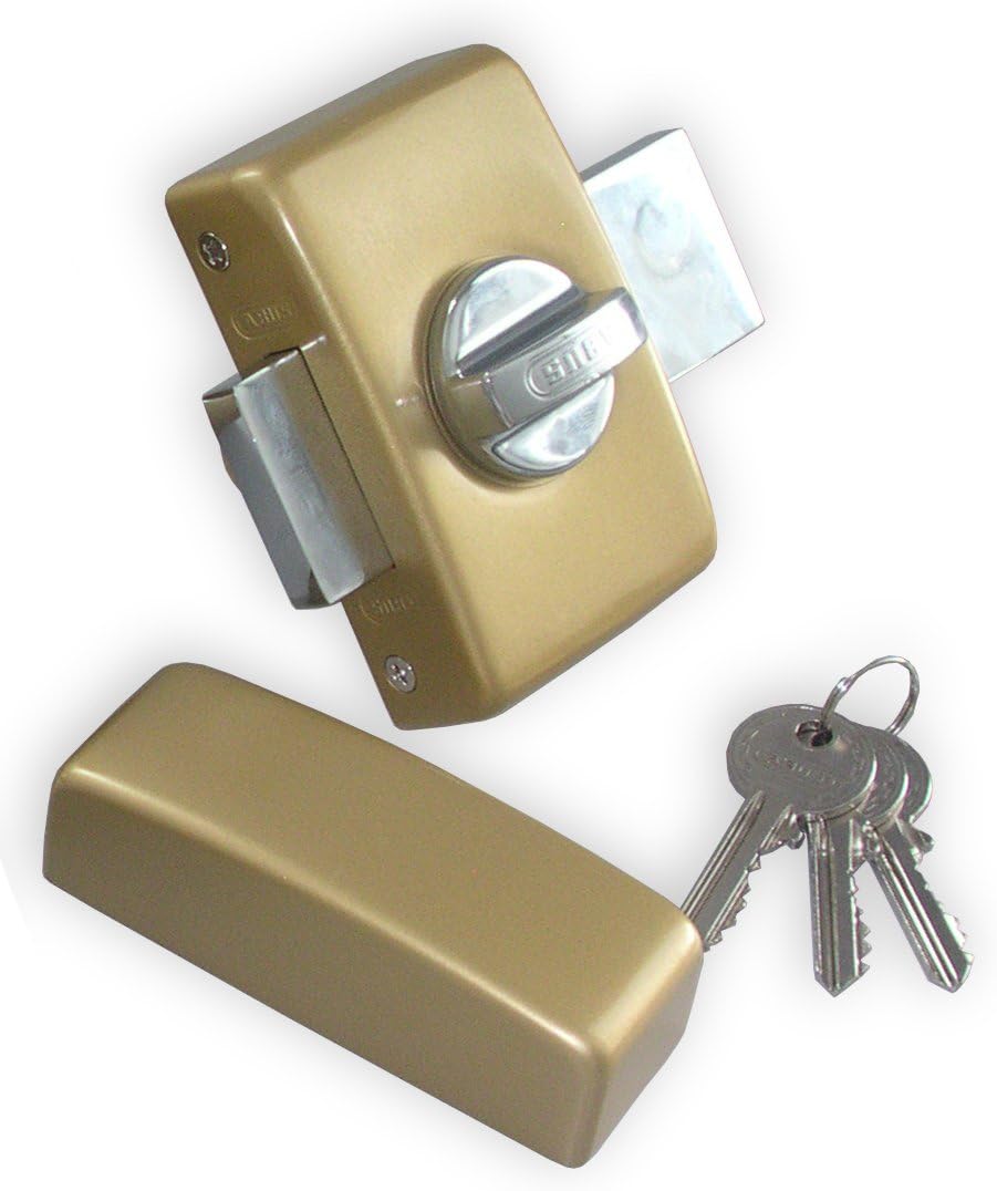 ABUS VD6 CB45 B C Schloss mit Zylinder und Drehknopf, Durchmesser 45 mm, mit 6-fach-Verriegelung