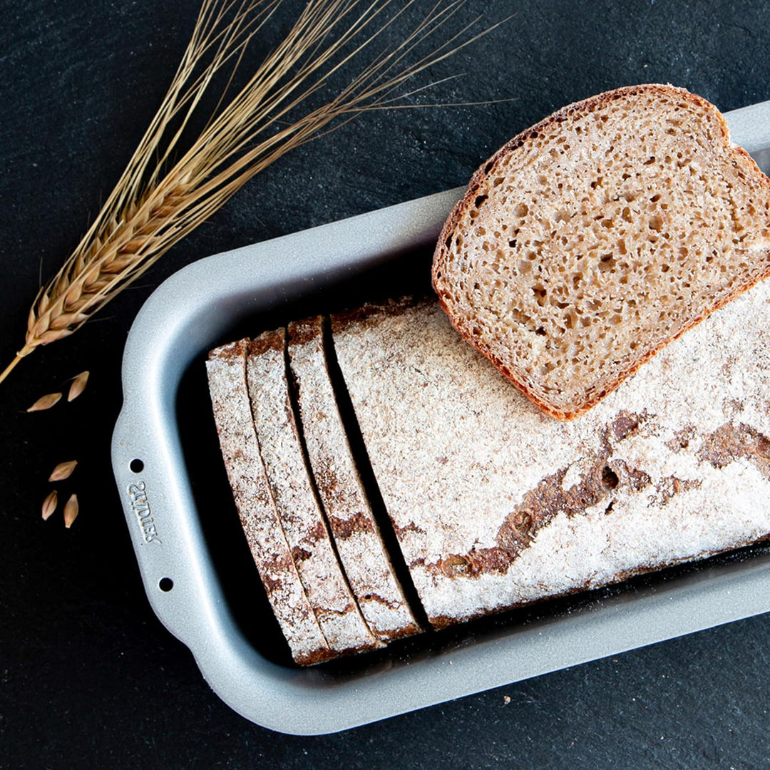 Städter we love baking Brotbackform, 22 x 10 cm, hochwertig, sauerteigbeständig, Antihaftbeschichtun
