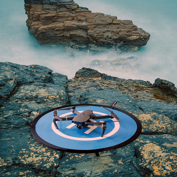Drone Landing Pad, Tragbare Faltbare Landing Pads,Wasserdicht Doppelseitig Drohnen Landeplattform,Un
