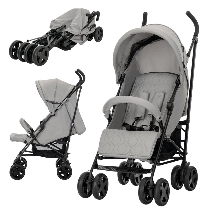 Lorelli Kinderwagen Ida, Reisebuggy, Baby Buggy klein zusammenklappbar, Leicht - nur 8,4 kg, kompakt