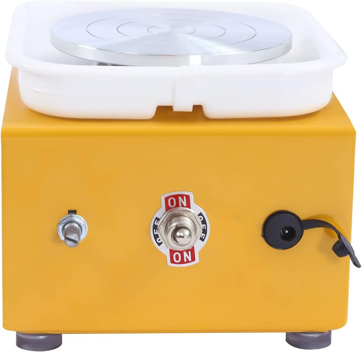 Töpferscheiben 24W Keramik Rad Maschine 2000rpm Drehscheibe Töpfern Pottery Wheel mit 8 Tonwerkzeuge