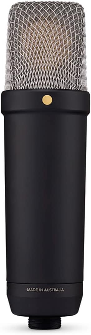 Rode NT1 5th Generation XLR USB Studio-Mikrofon Schwarz + keepdrum WS2 Popfilter Mit Popfilter black