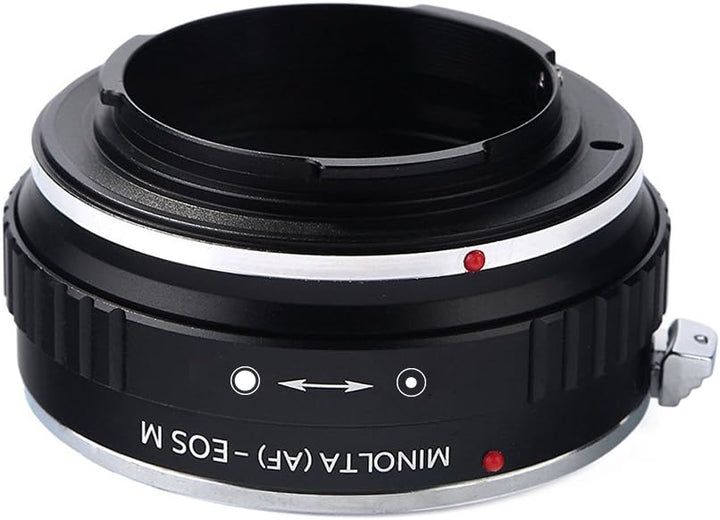 K&F Concept Minolta(AF) - EOS M Objektivadapter Objektiv Adapterringe für Minolta(AF) Mount Objektiv