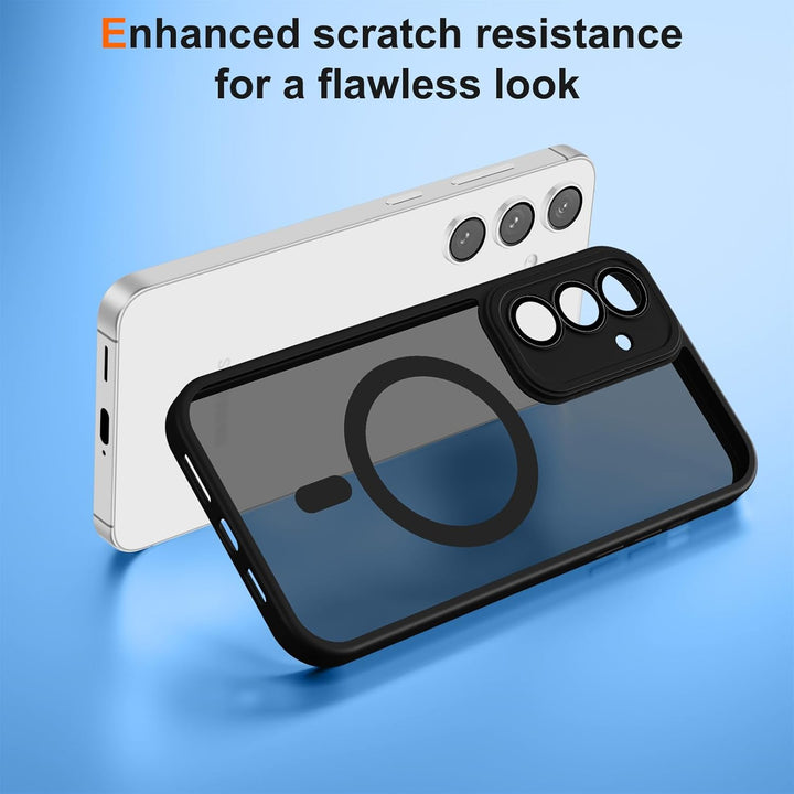 Pnakqil Magnetische Handyband mit Band für Samsung Galaxy S25 5G Hülle -Necklace HandyHülle Durchsch