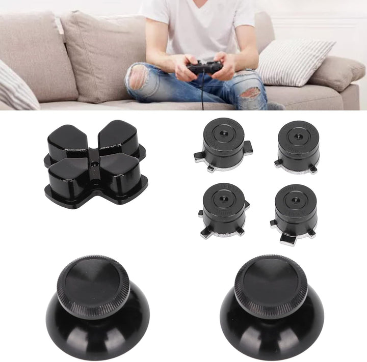 Controller-Taste, Joystick-Taste, Aluminiumlegierung, stilvolles Textur-Design, das Ermüdung reduzie