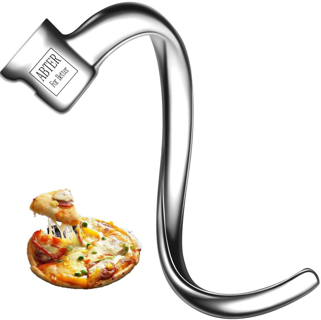 Edelstahl-Spiral-Knethaken, Ersatz für KitchenAid 4,5–5 Qt. Kippkopf-Standmixer. Zubehör kompatibel