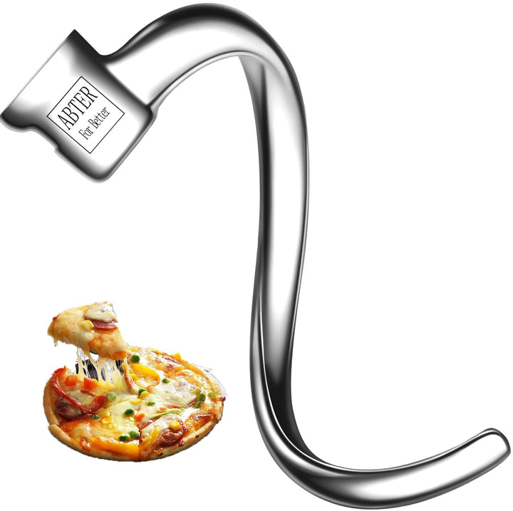 Edelstahl-Spiral-Knethaken, Ersatz für KitchenAid 4,5–5 Qt. Kippkopf-Standmixer. Zubehör kompatibel
