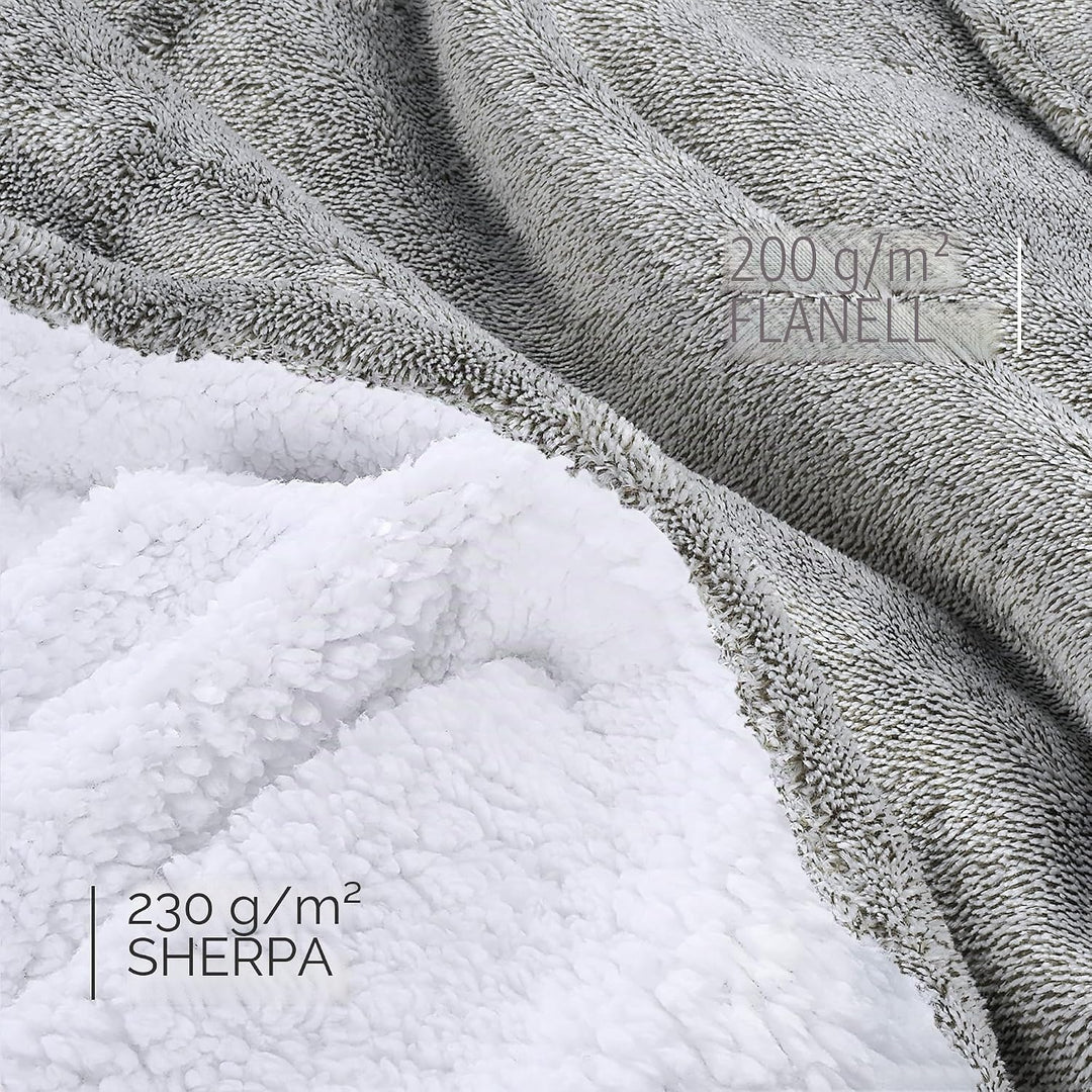 Catalonia Classy Oversized Sherpa Hoodie Decke, grosses Kapuzen-Sweatshirt für Frauen, weiche gemütl