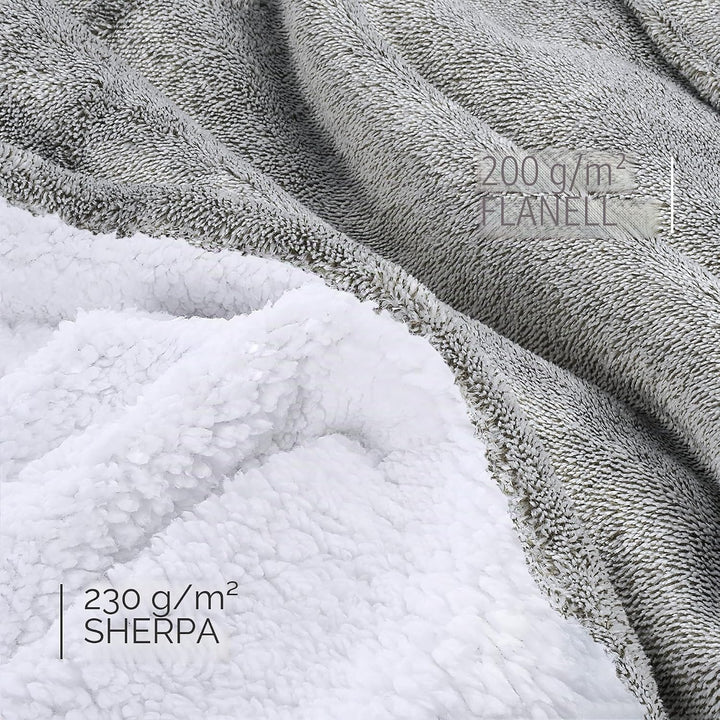 Catalonia Classy Oversized Sherpa Hoodie Decke, grosses Kapuzen-Sweatshirt für Frauen, weiche gemütl