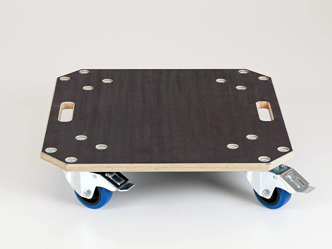 Rollbrett (Schwerlast) | Made in Germany | hochwertige Verarbeitung | bis 300 kg Last | 50x50 cm | 1