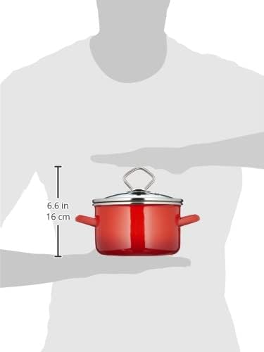 Karl Krüger 31716RO Kochtopf, Rot
