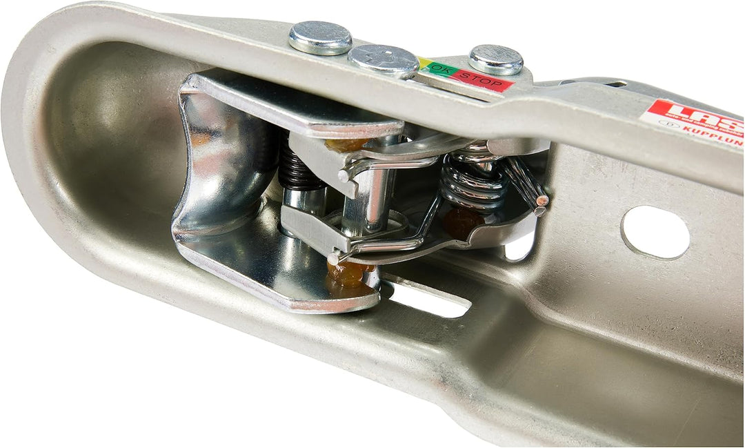 LAS 10641 Kupplungsklaue Anhänger, Eckig, 750 kg, 60 mm Für Zugrohr eckig ø 60 mm, Für Zugrohr eckig