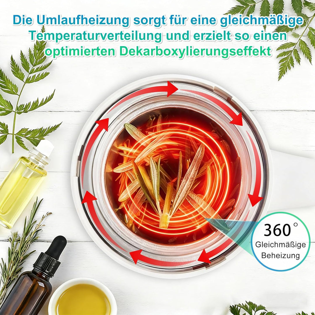 Kräuter-Decarboxylator &amp; -Infuser Butter-Infusion Butter Hersteller | 2-in-1 Heim-Infuser-Gerät mit