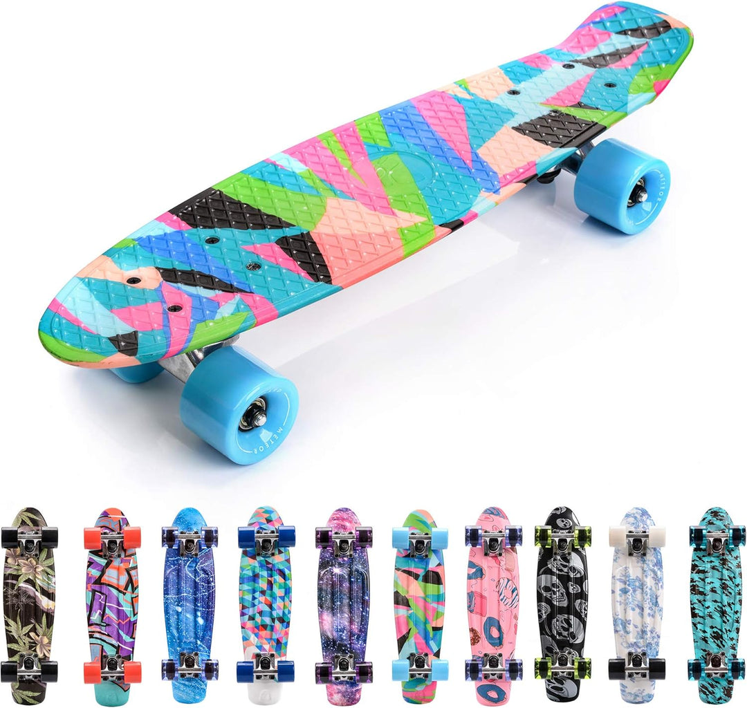 meteor Skateboard Kinder Mini Cruiser Kickboard mädchen Retro Jungen Mini Board Kinder Vintage minib