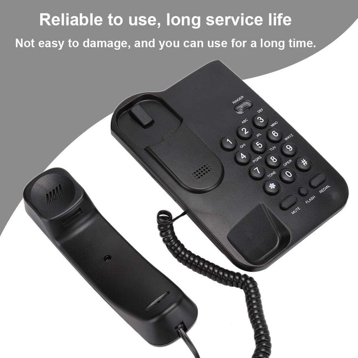 Hoteltelefon, KX-T3026CID Festnetztelefon Tragbares Englisches Telefon für das Home Office des Hotel