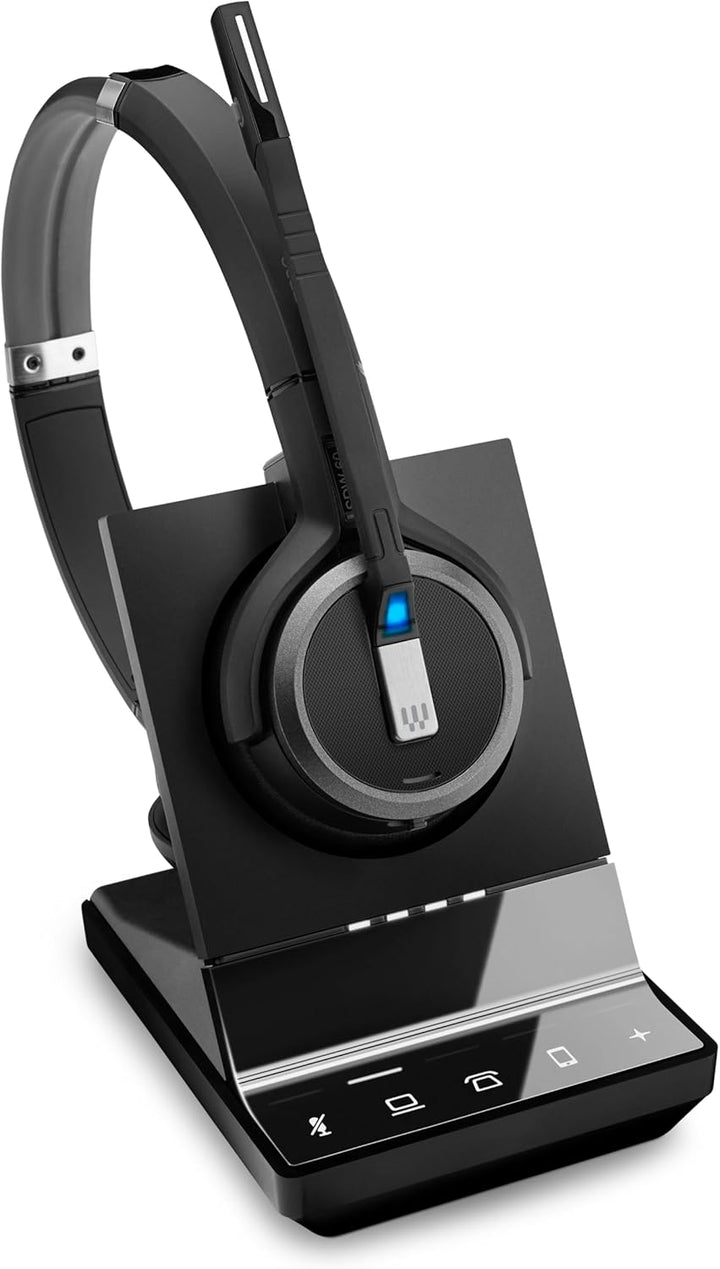 Epos Impact SDW 5066, Beidseitiges kabelloses DECT-Headset Triple-Konnektivität, Noise Cancelling-Sy