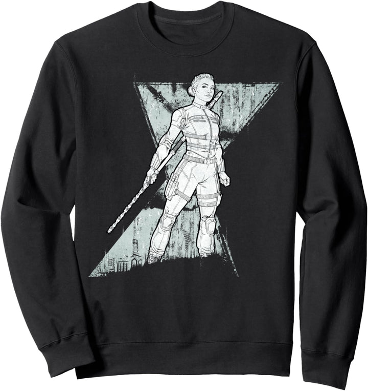 Marvel Black Widow Yelena Logo Sweatshirt