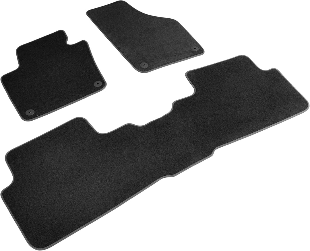 Walser Premium Auto Teppiche kompatibel mit VW Sharan 05/2010-Heute, Seat Alhambra 06/2010-Heute, 10