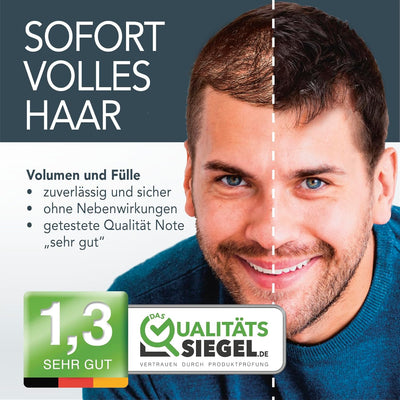 Cover HAIR Haarverdichtung mit Schütthaar 30 Gramm (Naturblond), Naturblond