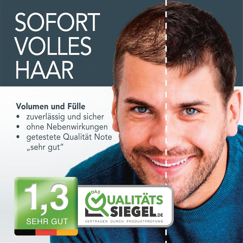 Cover HAIR Haarverdichtung mit Schütthaar 30 Gramm (Naturblond), Naturblond