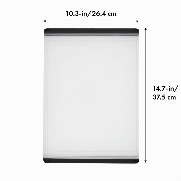 OXO Good Grips Schneidebrett, Kunststoff, 37,3 x 26,2 cm Mehrzweck-Schneidebrett, Mehrzweck-Schneide