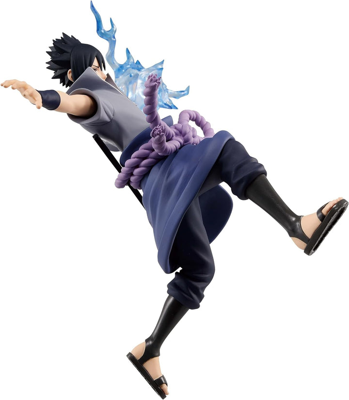 Naruto Shippuden Actionfigur Uchiha Sasuke Effecttreme aus Kunststoff, von Bandai. Einheitsgrösse Sc