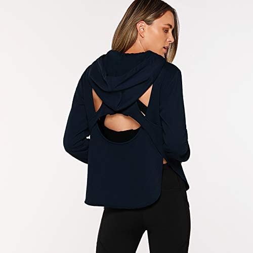 Lorna Jane Damen Infinity Racer Kapuzenpullover XS Midnight Indigo, XS Midnight Indigo