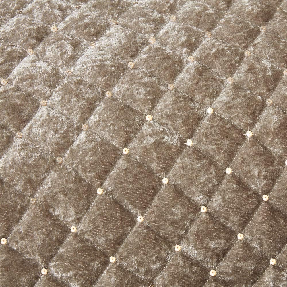 Emma Barclay Glamour Bettwäsche-Set für Doppelbett, Nerz, Polyester, Mink Doppelbett Mink, Doppelbet