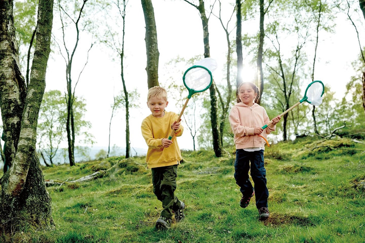 Hape Nature Fun Explorer Netz zum Fangen von Insekten aus Bambus und pflanzlichem Kunststoff, ab 4 J