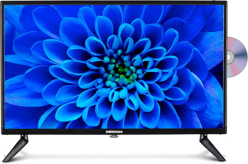 MEDION E12422 (MD 20114) 59,9 cm (24 Zoll) Full HD Fernseher mit DVD-Player (perfekt für Camping Woh