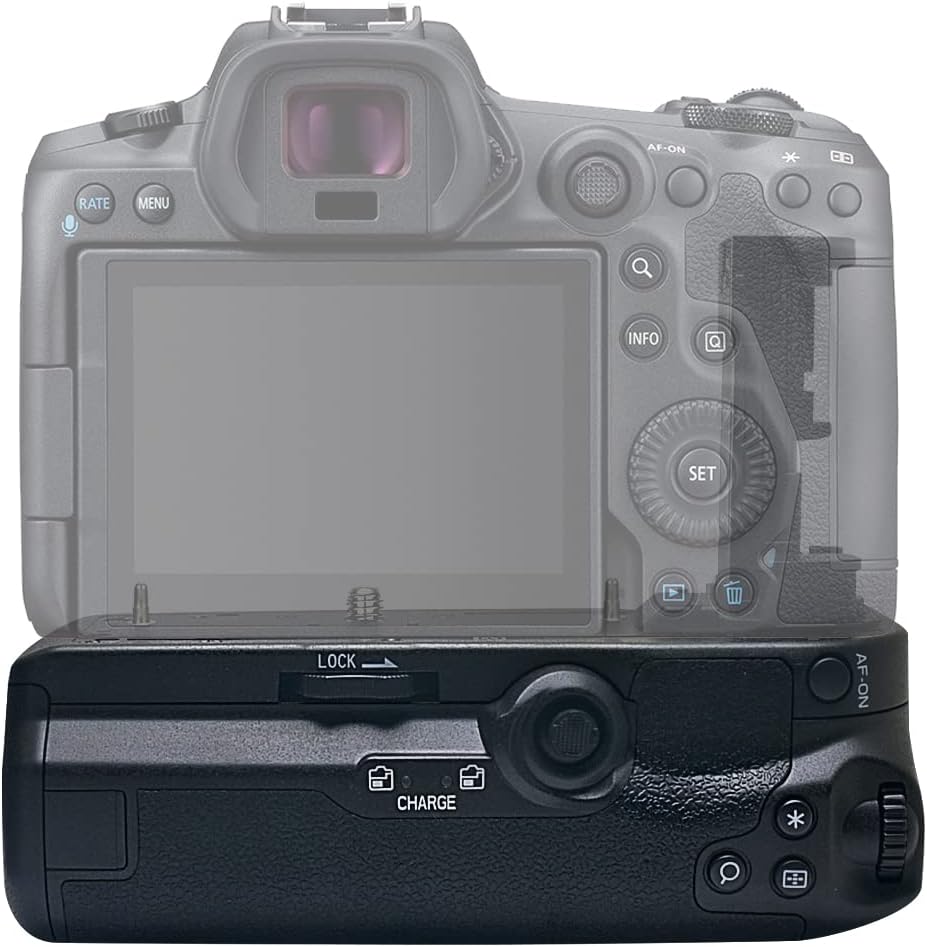 Mcoplus Bg-R10 batteriegriff Batterie-Handgriff für Canon EOS R5/R6/R5C/R6 Mark II Kamera, mit LP-E6