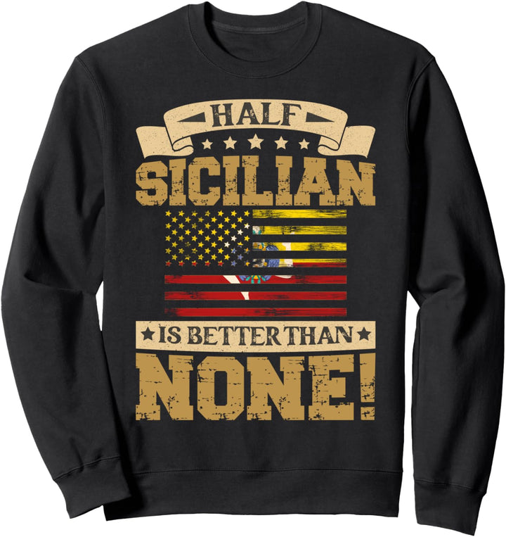 Sizilien Design Sizilianisch Männer & Frauen Sweatshirt