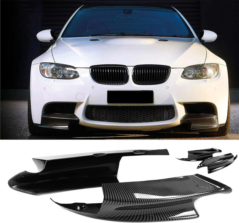 Frontstossstange Lippensplitter, Fydun Paar Front Stossstange Spoiler Lip Deflector Splitter Für E90