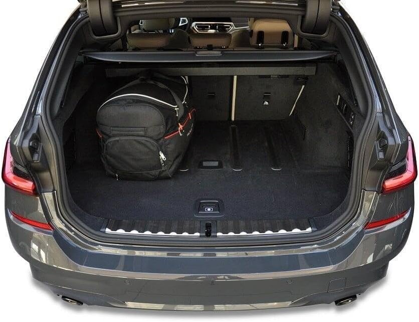 KJUST Dedizierte Kofferraumtaschen 5 STK kompatibel mit BMW 3 Touring G21 2019+