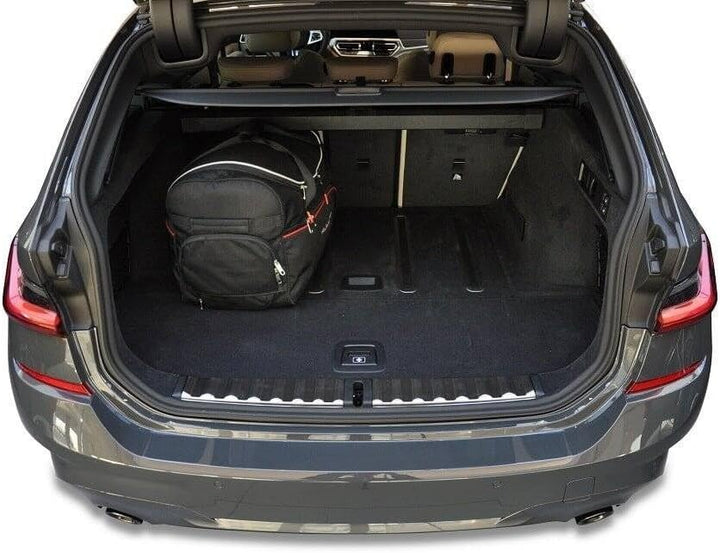 KJUST Dedizierte Kofferraumtaschen 5 STK kompatibel mit BMW 3 Touring G21 2019+