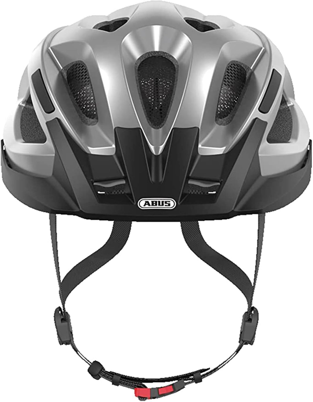 ABUS Stadthelm Aduro 2.0 - Allround-Fahrradhelm mit Licht - in sportivem Design für den Stadtverkehr