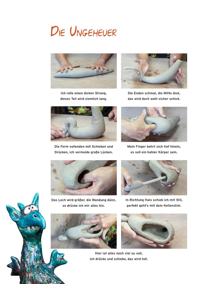 Natürlich Töpfern - Rakuritäti di Mare, Rinas Meeres-ABC, Taschenbuch