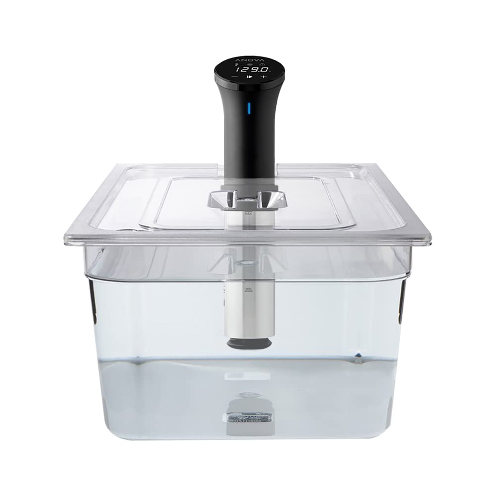 Sous Vide Tools Container aus Polycarbonat, 20 l, mit Deckel für den Sous-Vide-Stick von Anova, nich