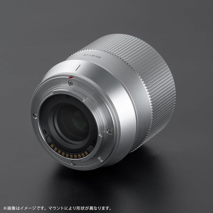 TTArtisan 56 mm F1.8 Autofokus AF Objektiv mit Metallgehäuse, kompatibel mit FujiFilm X Mount, Silbe