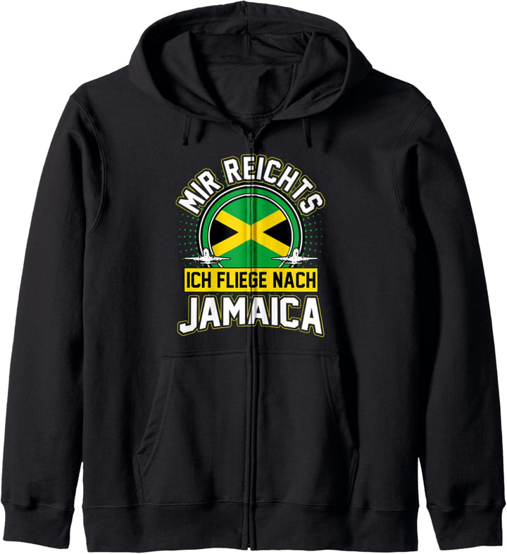 Jamaica Jamaikaner Sommer Ferien Urlaub Reise Lustiges Kapuzenjacke