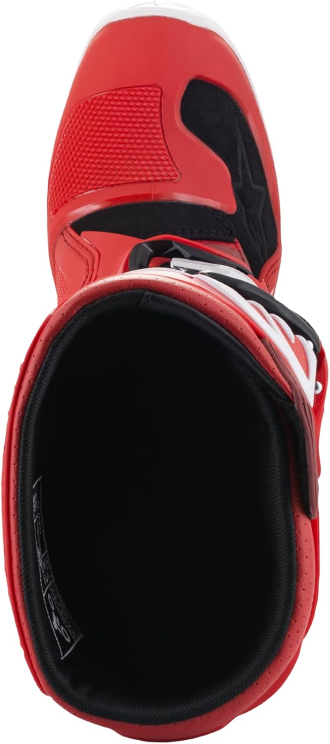 Alpinestars Youth Tech 7s Boots Herren Youth Tech 7S Stiefel 32.5 EU Rot Ausflug Einfarbig Getaway S