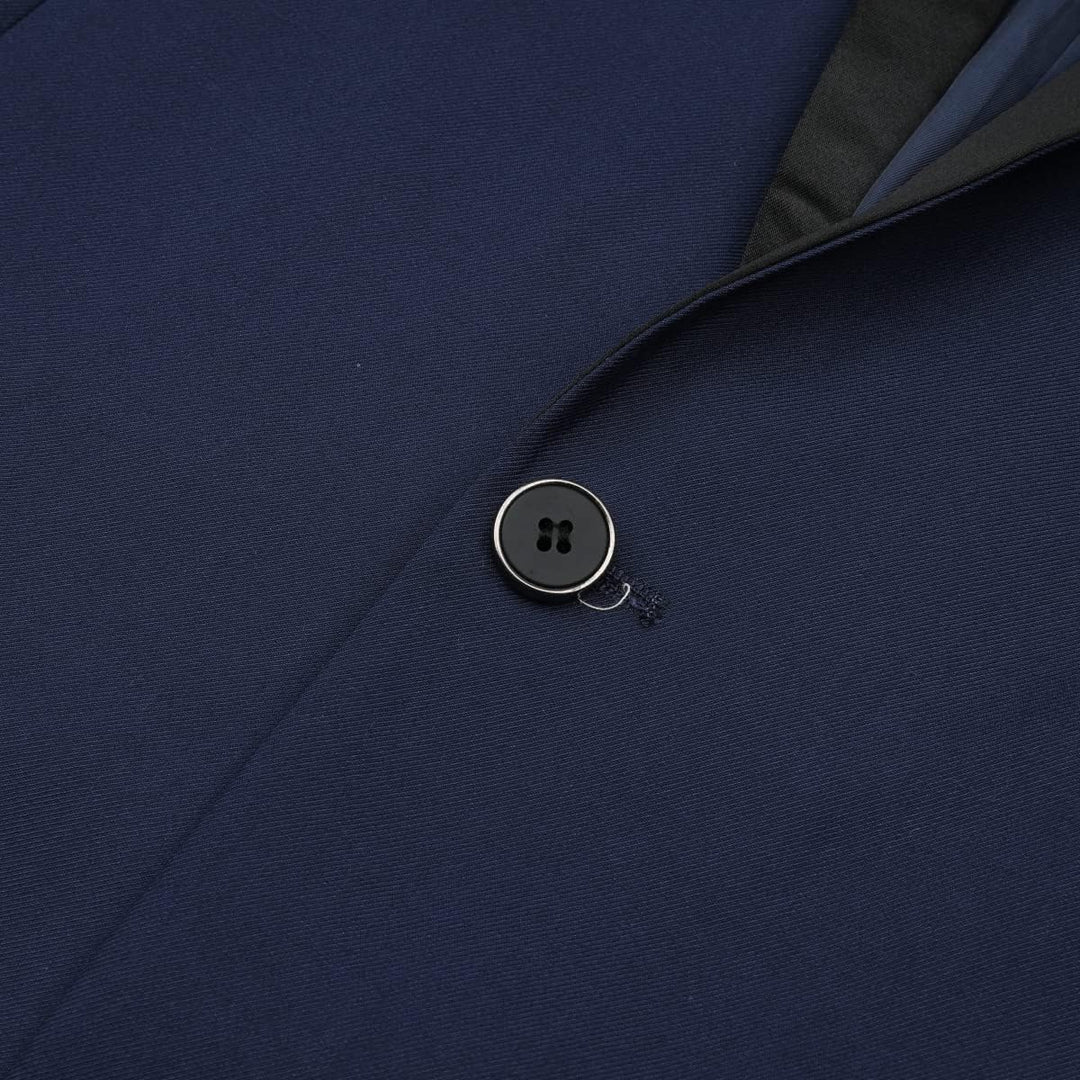 YOUTHUP Anzug Herren 2 Teilig Slim Fit Smoking Anzüge Schalkragen Herrenanzug für Hochzeit Business